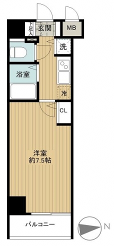 フェニックス中板橋の間取り図