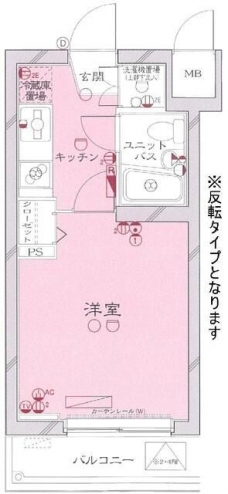 ルーブル新宿西落合IIの間取り図