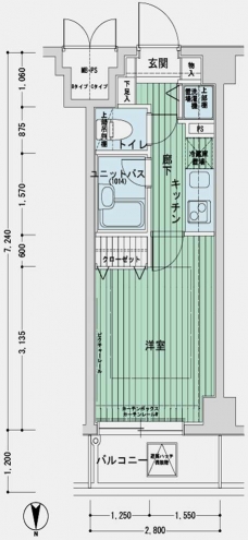 メインステージ蓮沼の間取り図