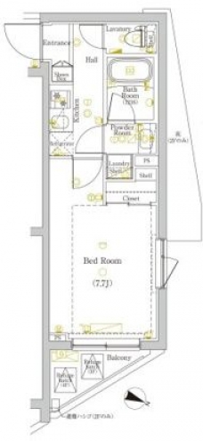 DIPS赤羽北EASTの間取り図