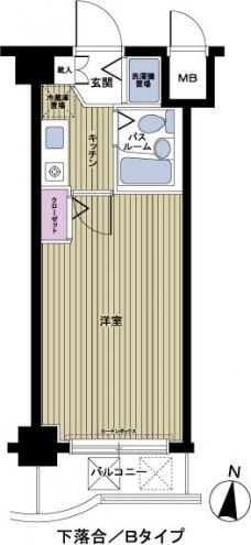 フェニックス下落合の間取り図