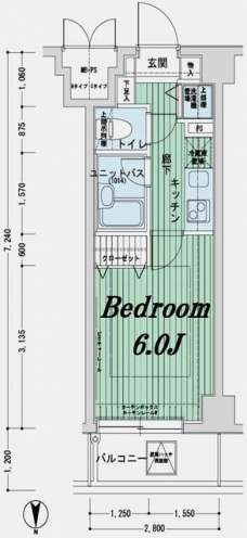 メインステージ蓮沼の間取り図