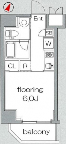 グランヴァン板橋本町IIの間取り図