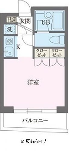 パークフロント西新宿の間取り図
