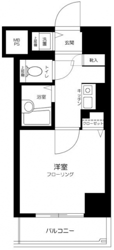 ステージファースト目白の間取り図