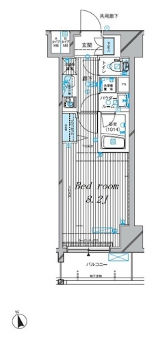 メインステージ西荻窪駅前ソレイユの間取り図