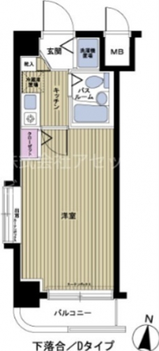 フェニックス下落合の間取り図