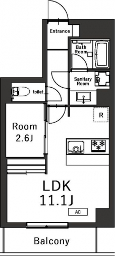 Belleviage Sumidaの間取り図