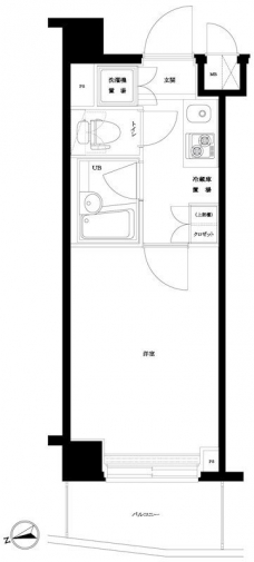 ルーブル練馬高野台の間取り図