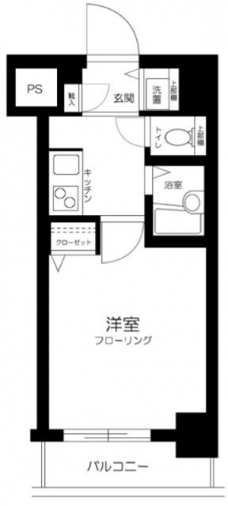 スカイコート東陽町EASTの間取り図