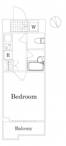 ルーブル大崎参番館の間取り図