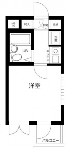 新高円寺ダイカンプラザＣｉｔｙの間取り図