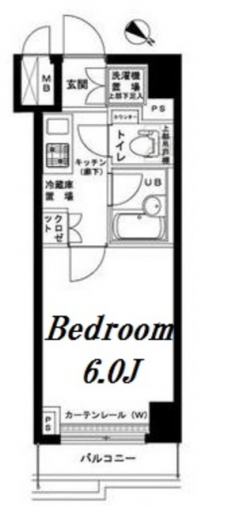 ルーブル下丸子の間取り図