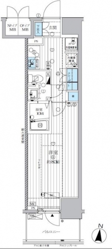 ランドステージ両国の間取り図