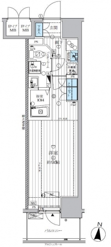 ランドステージ両国の間取り図