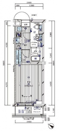 メインステージ四ツ木の間取り図