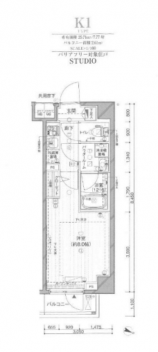 メインステージ板橋志村IIの間取り図