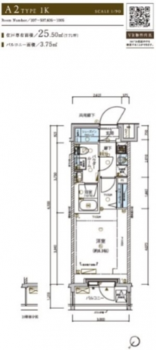 メインステージ王子神谷の間取り図