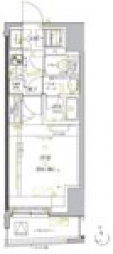 クレイシア板橋モデルノの間取り図