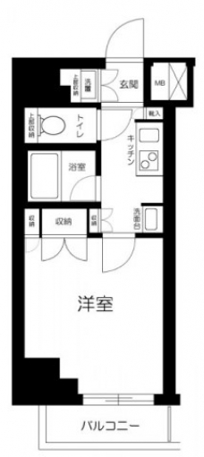 ルーブル板橋区役所前の間取り図