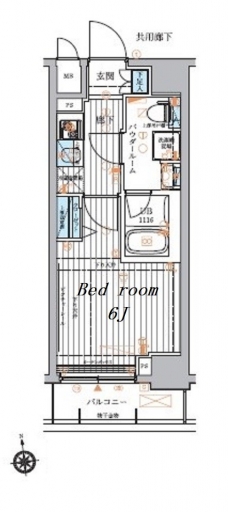 メインステージ元住吉の間取り図
