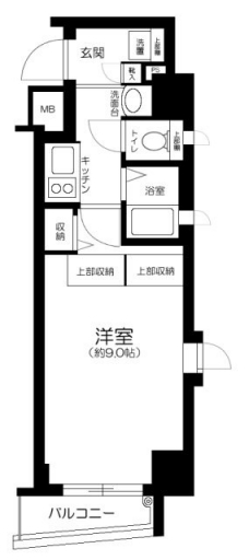 エステムプラザ世田谷・千歳烏山の間取り図