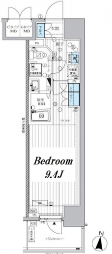 ランドステージ両国の間取り図