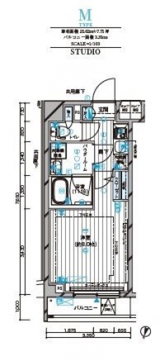 メインステージ板橋志村IIの間取り図