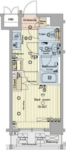 グラントゥルース井荻の間取り図