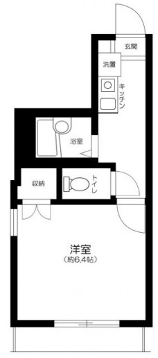 KTS笹塚の間取り図