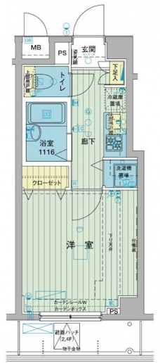 メインステージときわ台IIの間取り図
