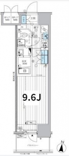 ランドステージ両国の間取り図