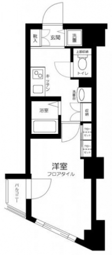 アイフェリーク神田の間取り図