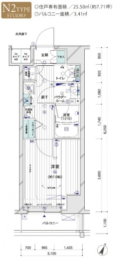 メインステージTOKYO・NORTH HY’Sの間取り図