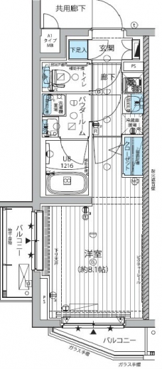 メインステージ板橋蓮根IIの間取り図