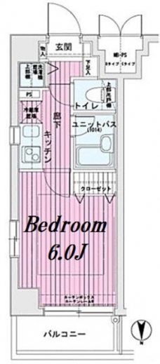 メインステージ蓮沼の間取り図