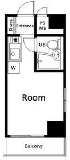 ライオンズマンション西新宿第７の間取り図
