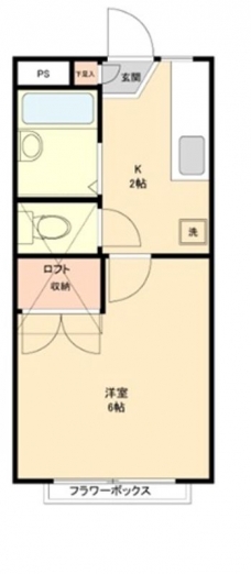 サンパレスオノの間取り図