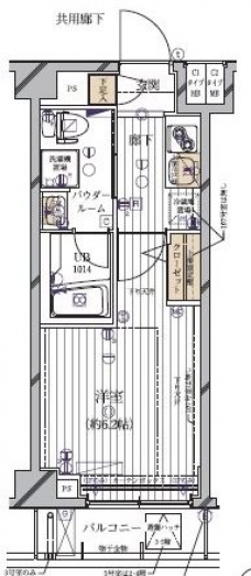 メインステージ多摩川IIIの間取り図