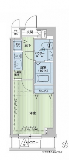 メインステージ多摩川の間取り図