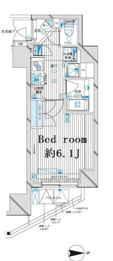 メインステージ西蒲田の間取り図