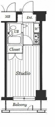 ガラ・シティ高井戸の間取り図