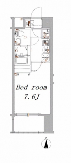 アクサス文京関口の間取り図