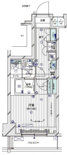 メインステージTOKYO・NORTH HY’sの間取り図