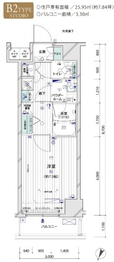 メインステージTOKYO・NORTH HY’Sの間取り図
