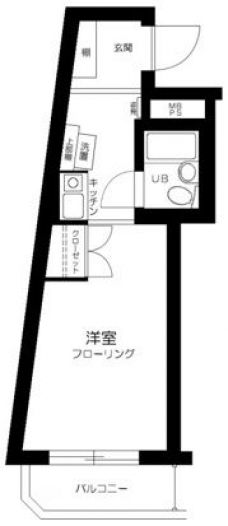 日神パレス赤堤の間取り図