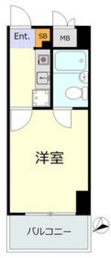 グローリア初穂御殿山の間取り図