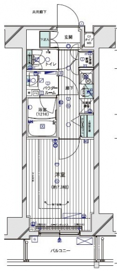 メインステージTOKYO・NORTH HY’sの間取り図