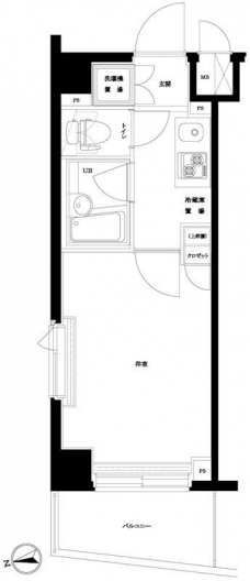 ルーブル練馬高野台の間取り図