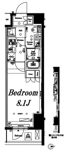アクサス中野大和町の間取り図